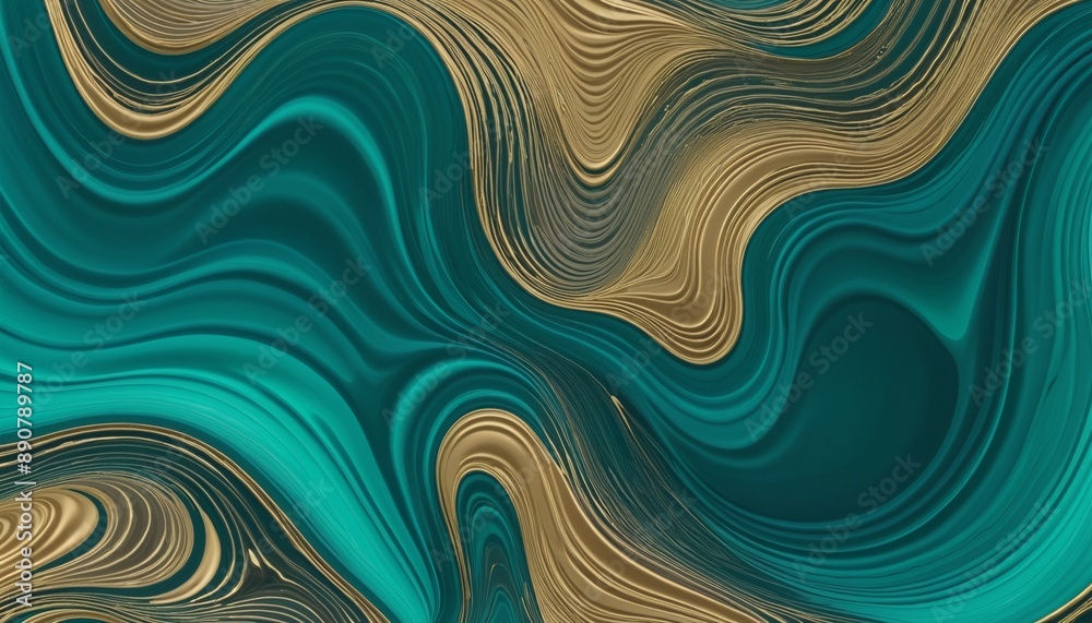 Tranquil Waters: A Serene and Elegant Artistic Composition