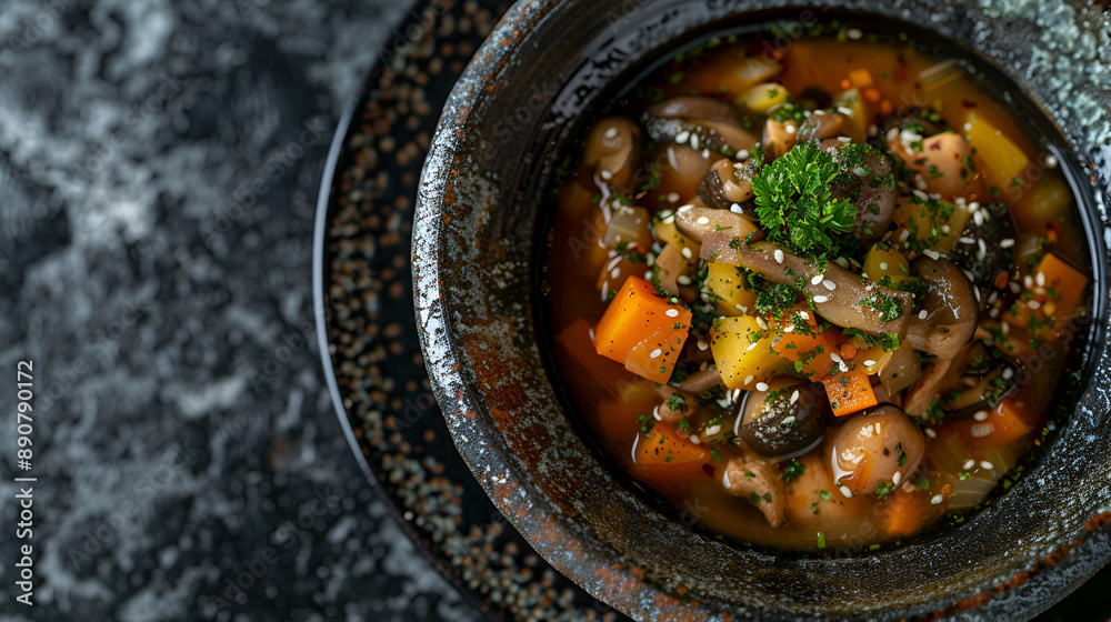 Gourmet dish: Tea Tree Mushroom Chicken Soup Gourmet dish: Tea Tree Mushroom Chicken Soup