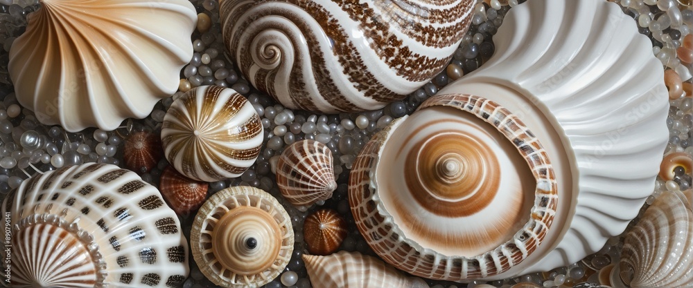 Spiral Shell: Intricate Decor from the Ocean Shore Spiral Shell: Intricate Decor from the Ocean Shore