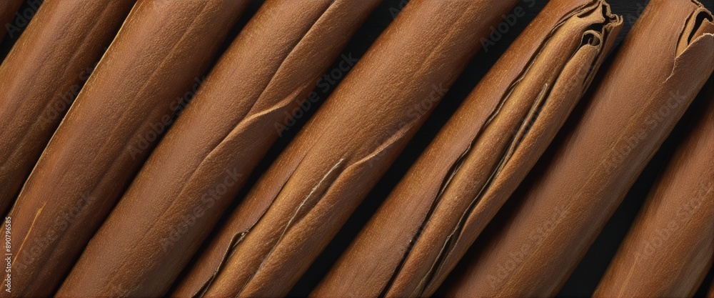 Obraz premium Cinnamon Delights: A Festive Food Journey