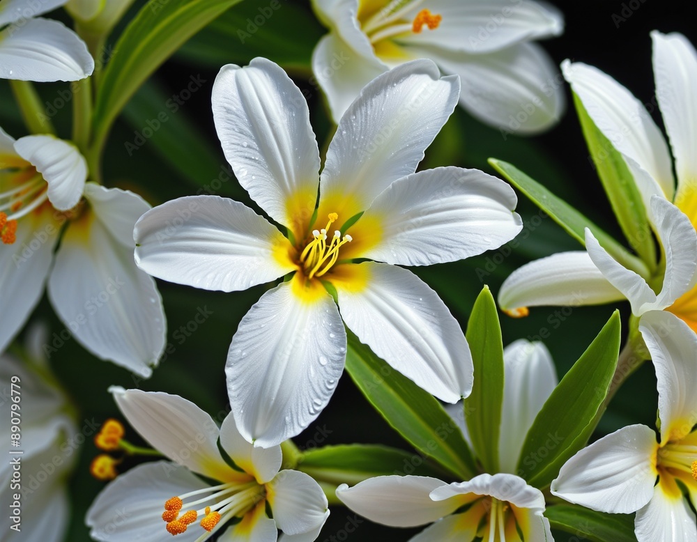 Fototapeta premium Blossoming Flavors: A Culinary Exploration