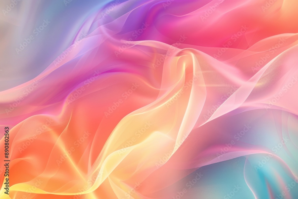 Abstract Flowing Colors Abstract Flowing Colors