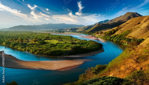 lake in the mountains