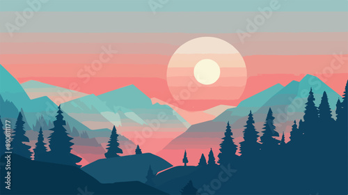 Abstract Vector Graphic - Background - SVG - Illustration