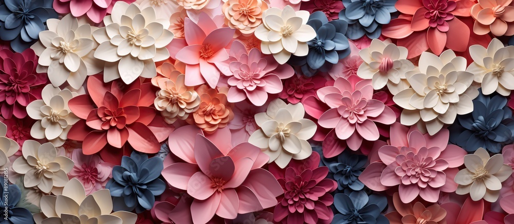 New Colorful Flower wall tiles design New Colorful Flower wall tiles design