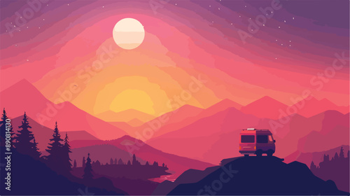Abstract Vector Graphic - Background - SVG - Illustration