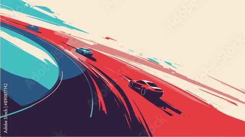 Abstract Vector Graphic - Background - SVG - Illustration