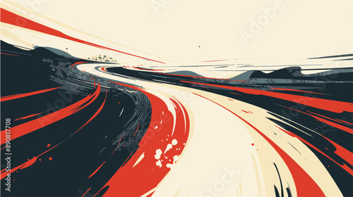 Abstract Vector Graphic - Background - SVG - Illustration
