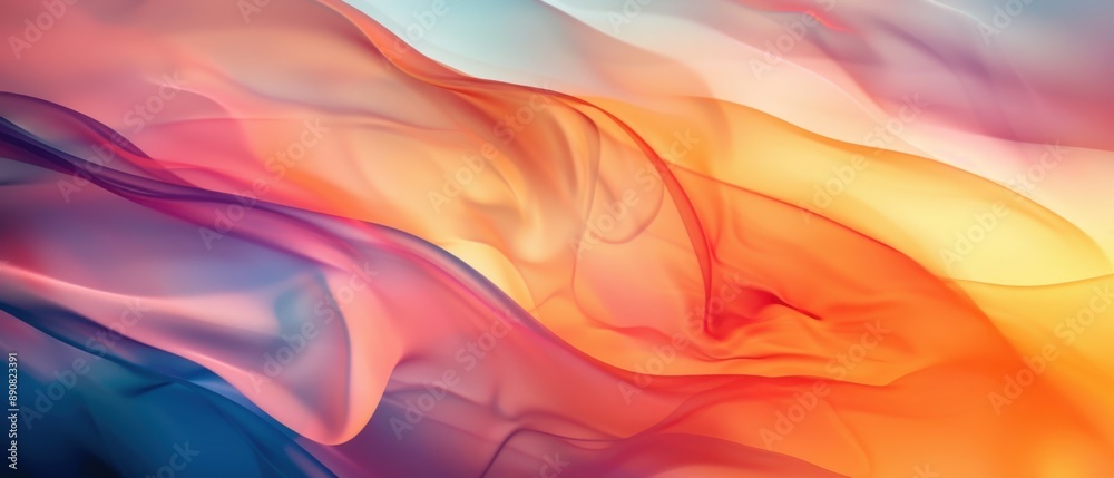 Abstract Colorful Waves Abstract Colorful Waves