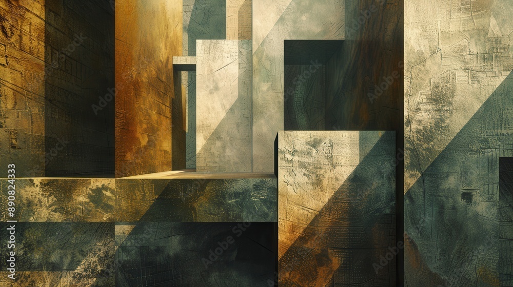 Abstract Architectural Shadows Abstract Architectural Shadows