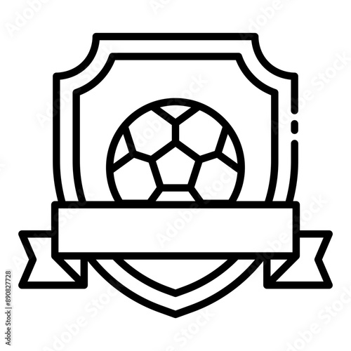 Icon symbolizing a football club or team.