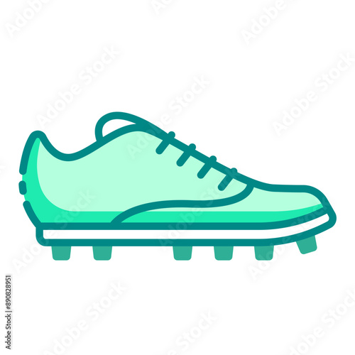 Icon of football cleats or shoes.