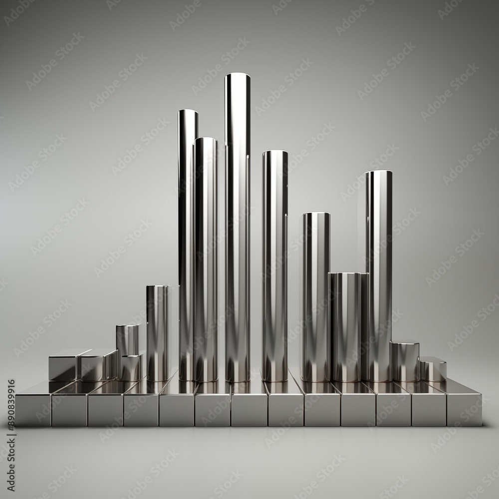 Obraz premium 3D solid pattern