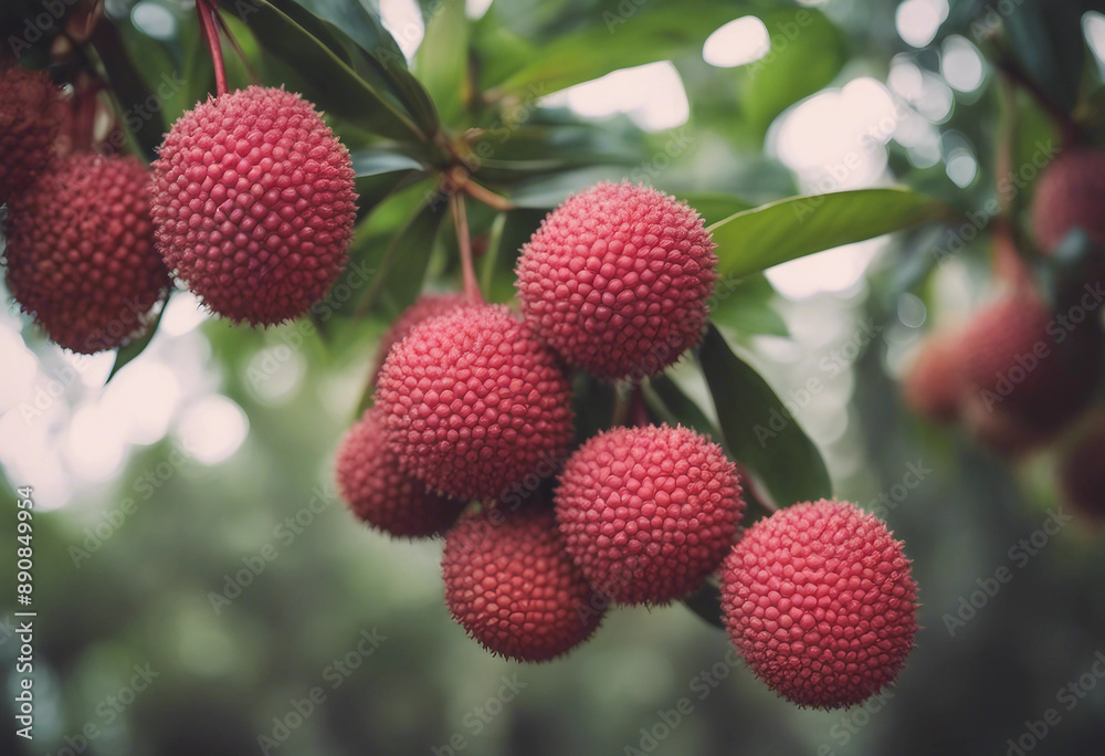 The lychee is a subtropical fruit recognized for its tasty taste and juicy sweet flesh The lychee is a subtropical fruit recognized for its tasty taste and juicy sweet flesh