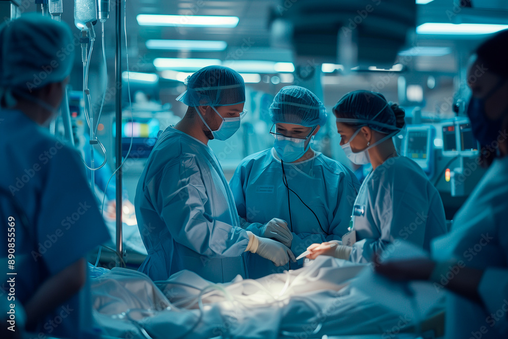 Obraz premium Organ donor operating room