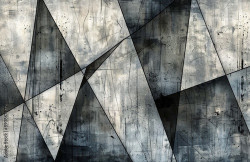 Geometric Metal Wall Panel Design With Reflective Surface