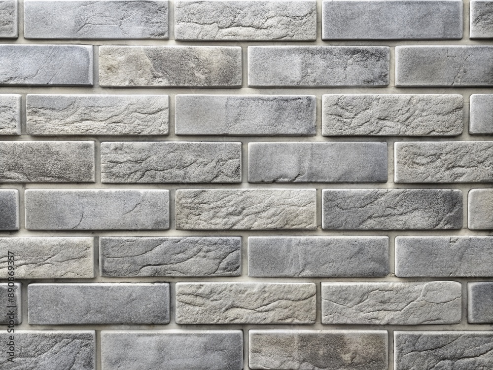 Grey painted stone tile block brick wall texture background for modern interior and exterior design, featuring a subtle distressed finish and organic imperfections. Grey painted stone tile block brick wall texture background for modern interior and exterior design, featuring a subtle distressed finish and organic imperfections.