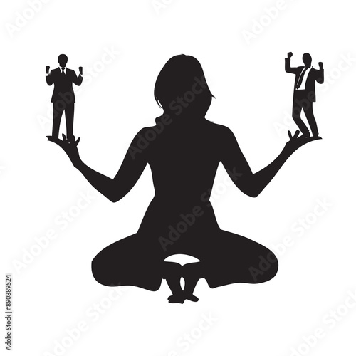 Skeptic woman