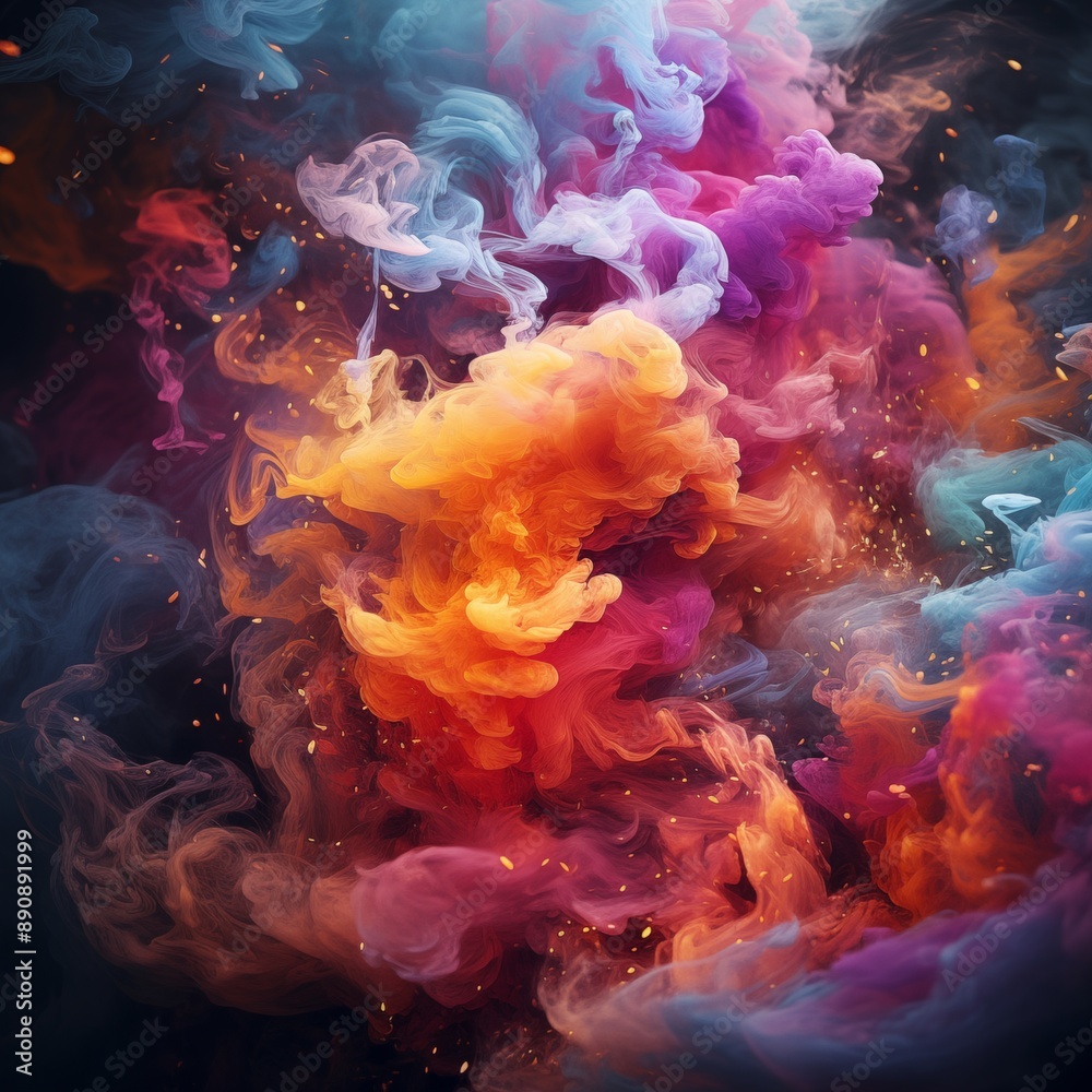 Smoke and dust Smoke and dust