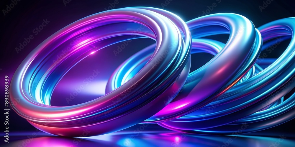 Abstract render of blue and purple rings in motion, abstract,render, rings, blue, purple, motion, concept, design Abstract render of blue and purple rings in motion, abstract,render, rings, blue, purple, motion, concept, design