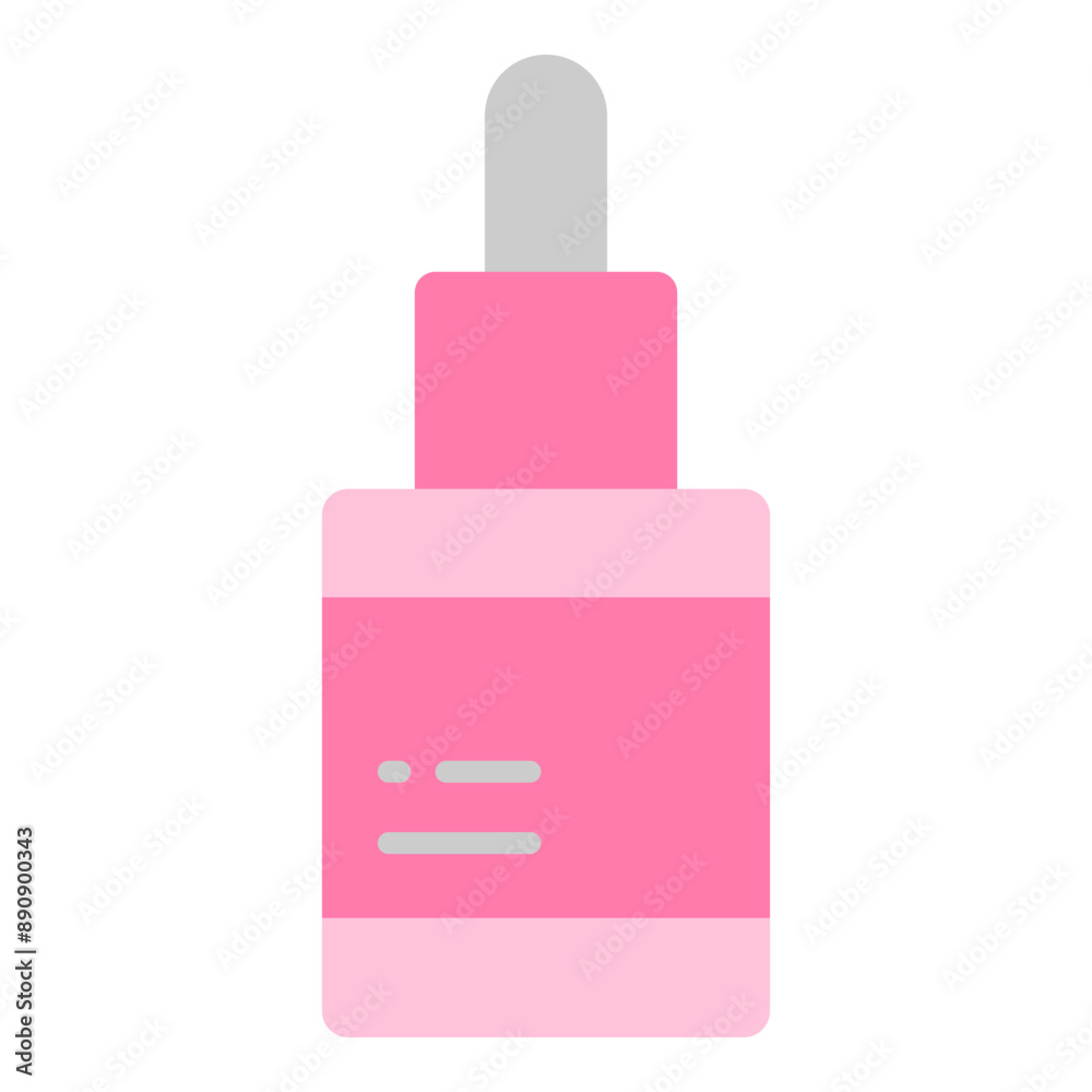 Illustration of Face Serum Flat Icon. Vector Design Illustration of Face Serum Flat Icon. Vector Design