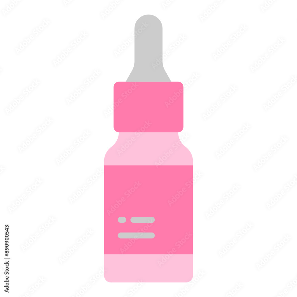 Illustration of Serum Flat Icon . Vector Design Illustration of Serum Flat Icon . Vector Design