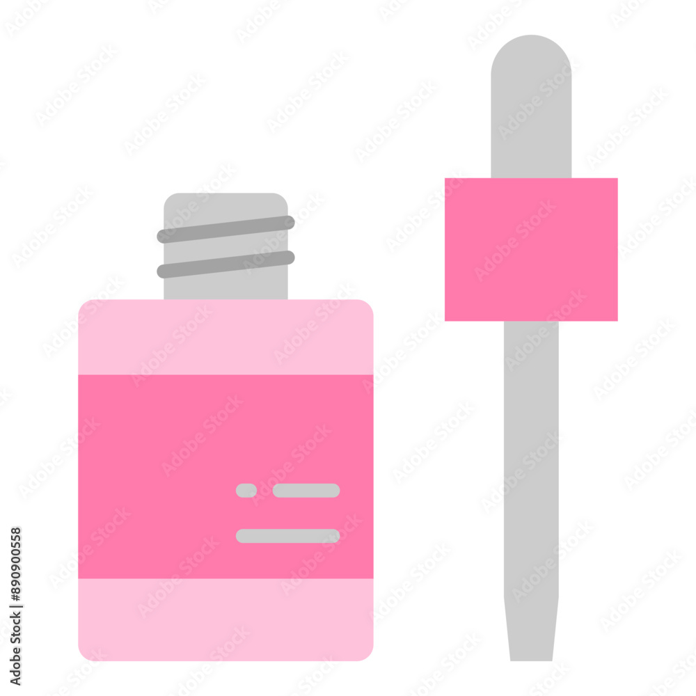 Illustration of Serum Flat Icon . Vector Design Illustration of Serum Flat Icon . Vector Design