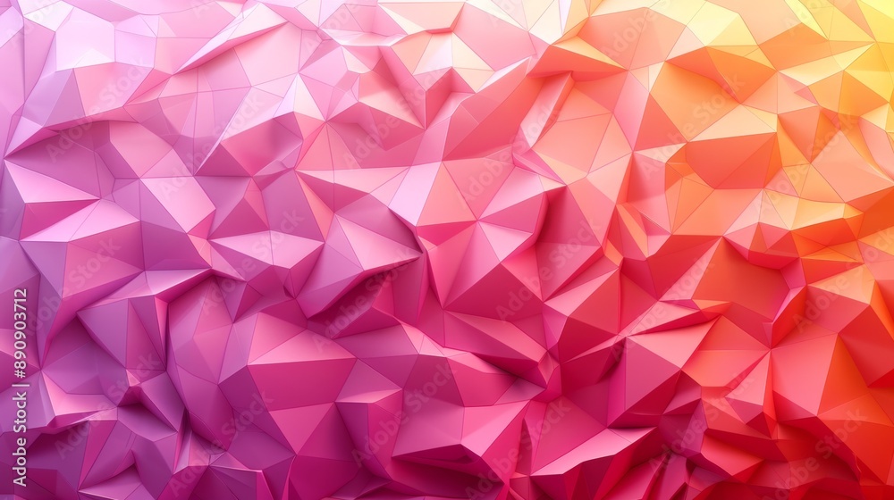 3d modern red pink triangle background 3d modern red pink triangle background