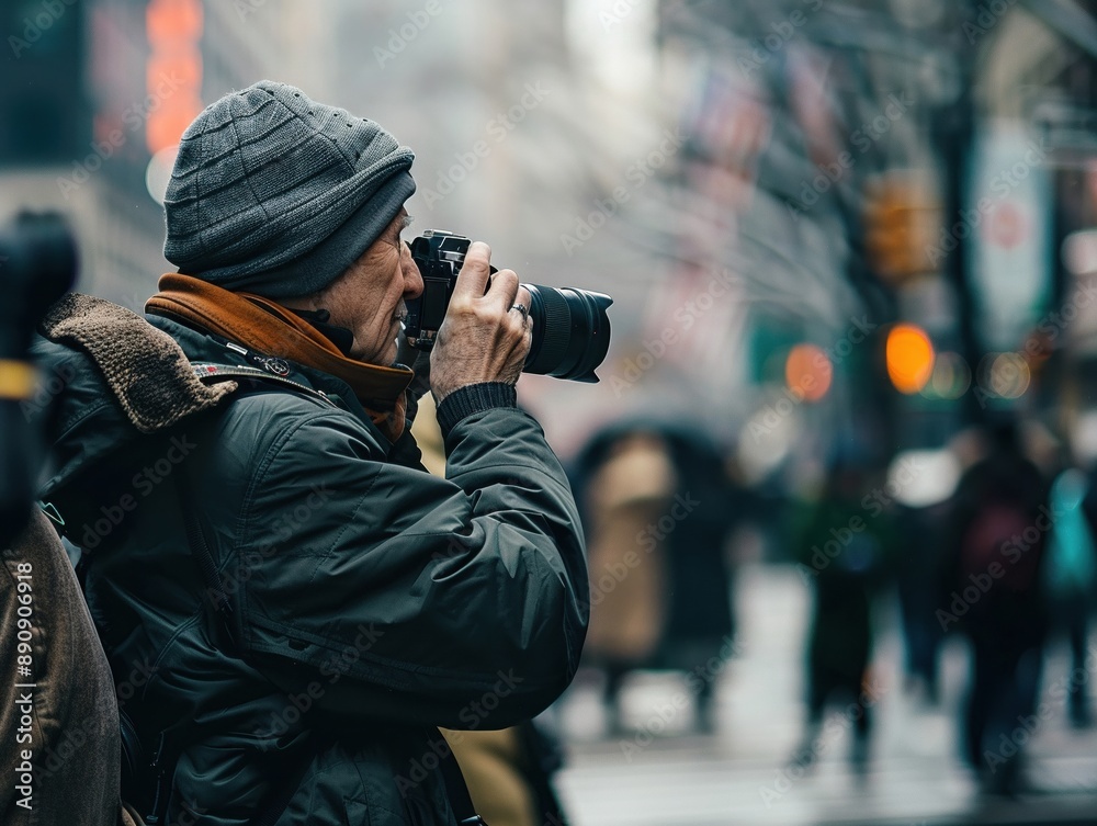 A photographer participating in photo walks or meetups, sharing experiences and building community A photographer participating in photo walks or meetups, sharing experiences and building community