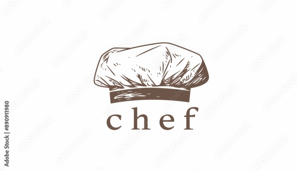 Elegant minimalist restaurant logo featuring the text Elegant minimalist restaurant logo featuring the text