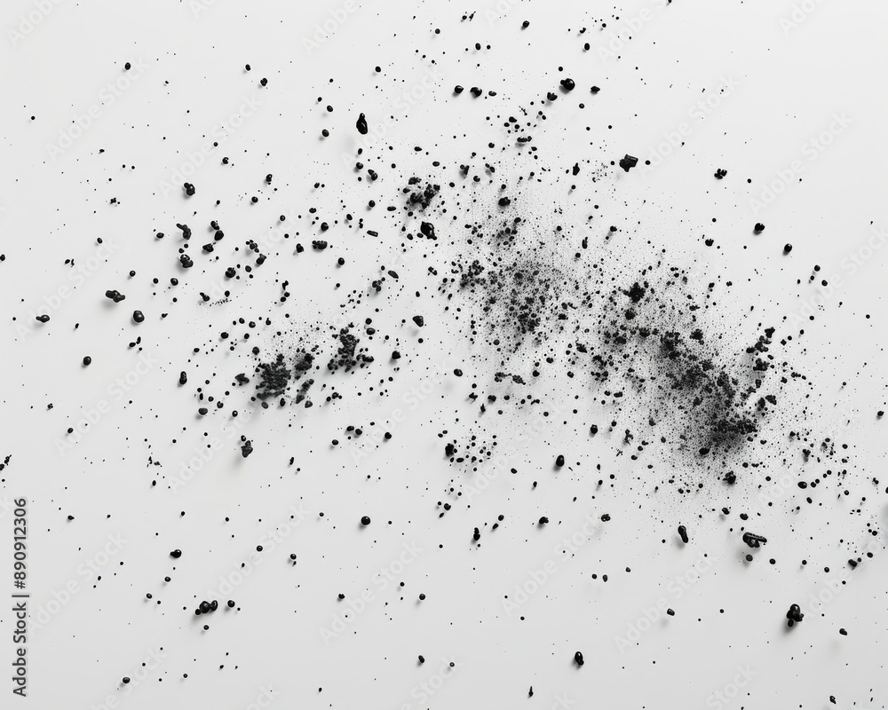 Small dotted splashes. Creative texture of chaotic round shapes. Vector illustration of small black circles on white background. Grunge background with vector illustration.
Small dotted splashes. Creative texture of chaotic round shapes. Vector illustration of small black circles on white background. Grunge background with vector illustration.