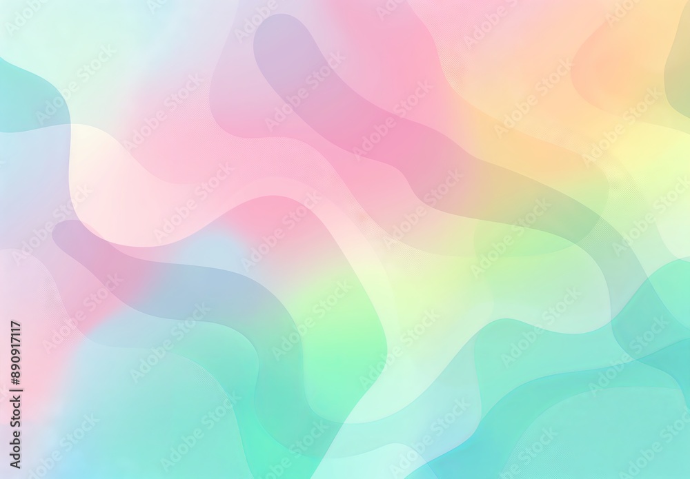 Abstract Wavy Pastel Background Abstract Wavy Pastel Background