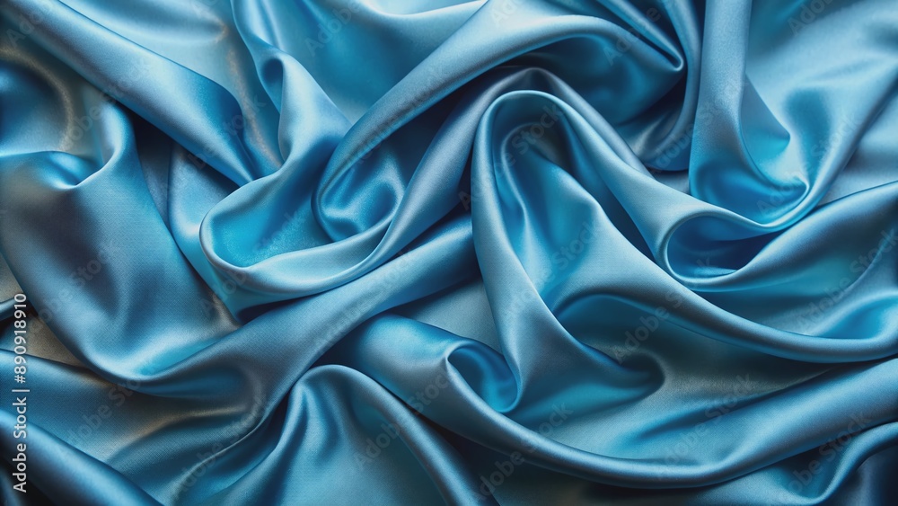 Luxurious soft focus blue satin silk fabric texture background with subtle sheen and delicate folds, creating a sophisticated and elegant visually appealing atmosphere. Luxurious soft focus blue satin silk fabric texture background with subtle sheen and delicate folds, creating a sophisticated and elegant visually appealing atmosphere.