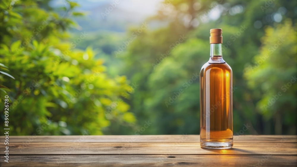 Liquor bottle template against outdoor minimalist background, liquor, bottle, template, outdoor, minimalist, background Liquor bottle template against outdoor minimalist background, liquor, bottle, template, outdoor, minimalist, background