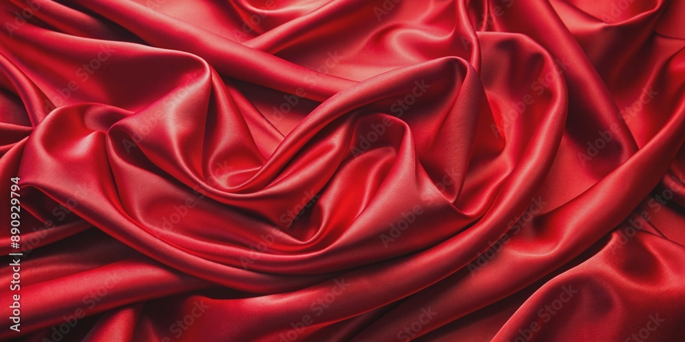 Luxurious red satin fabric texture background with intricate folds and subtle sheen, evoking opulence and sophistication, perfect for fashion or elegance-themed designs. Luxurious red satin fabric texture background with intricate folds and subtle sheen, evoking opulence and sophistication, perfect for fashion or elegance-themed designs.