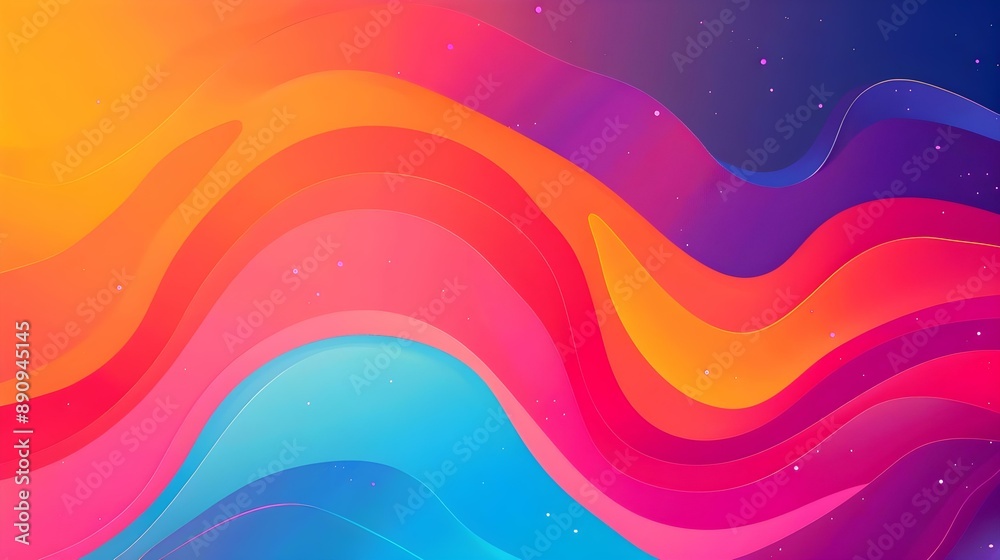 Abstract colorful gradient background Abstract colorful gradient background