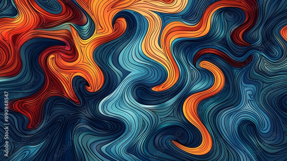 Abstract background with organic pattern Abstract background with organic pattern