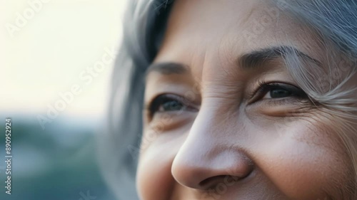 These portraits capture the radiance and confidence that comes with embracing ones natural grey hair. photo