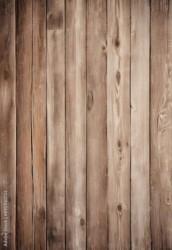 Naklejka premium old brown rustic light bright wooden texture