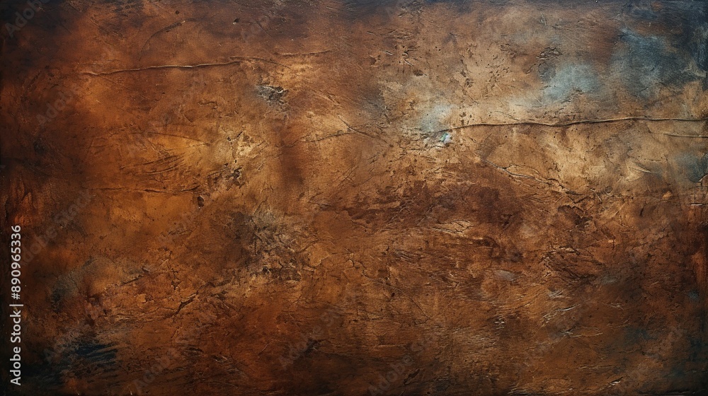 Abstract Brown and Blue Texture Abstract Brown and Blue Texture