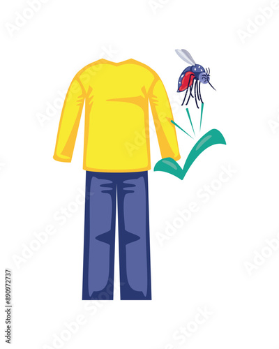 dengue prevention wear protective clothings
