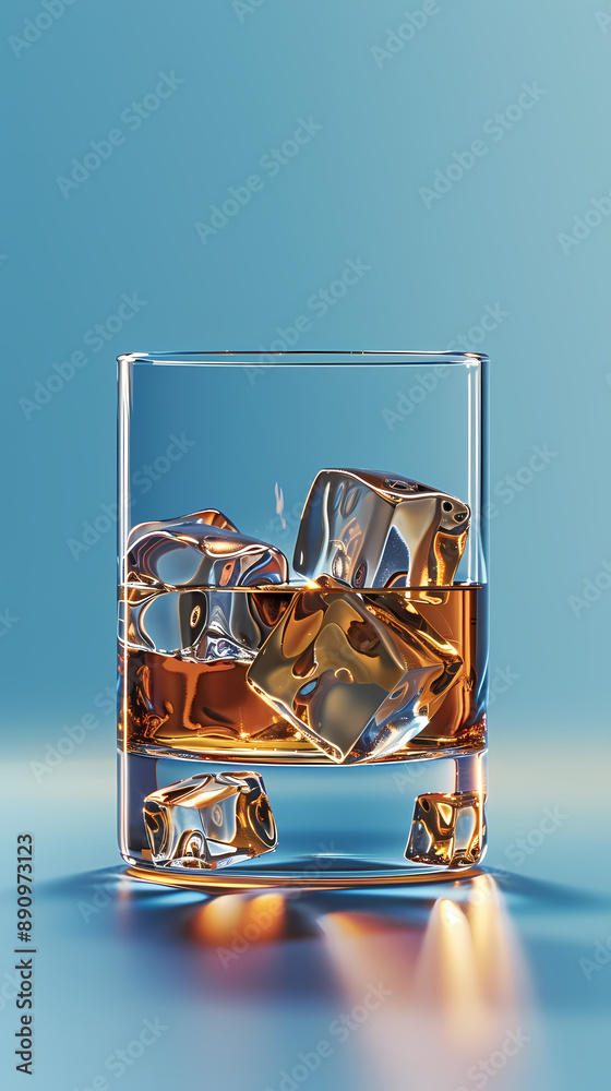 A glass of whiskey A glass of whiskey