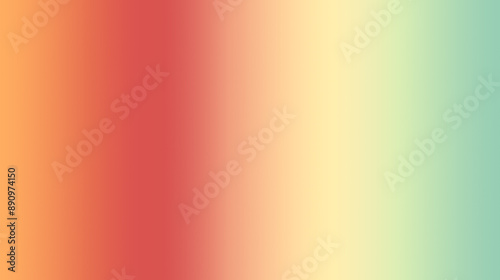 Retro gradient soft transition, four colors, for cartons, covers, wallpapers, branding, social media, etc.