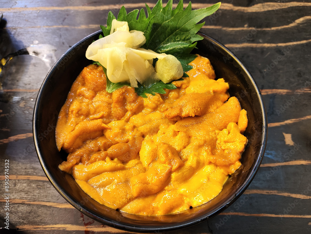 Sea urchin rice bowl Sea urchin rice bowl