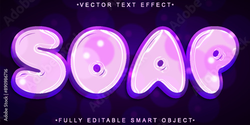  Vector Fully Editable Smart Object Text Effect