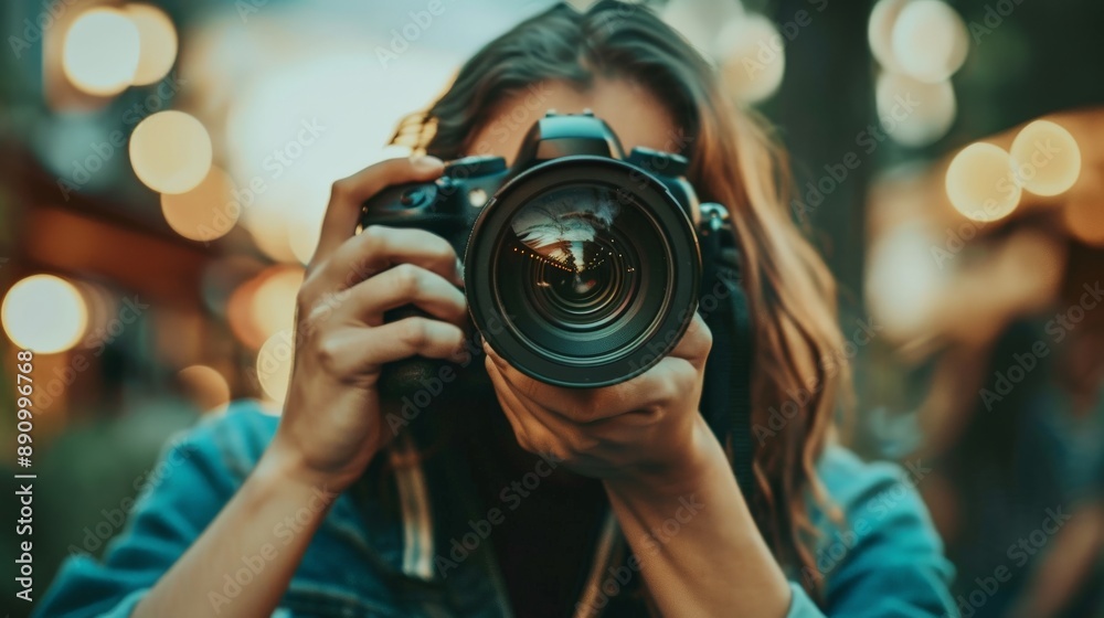 Professional photographer taking pictures for social media campaigns Professional photographer taking pictures for social media campaigns