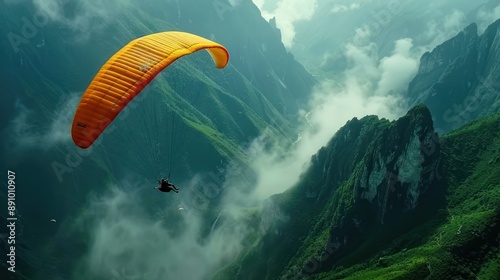 paragliding extreme sports 