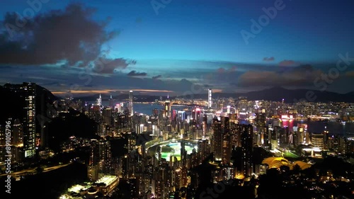 Wallpaper Mural the landscape of the Happy Valley , hong kong Torontodigital.ca