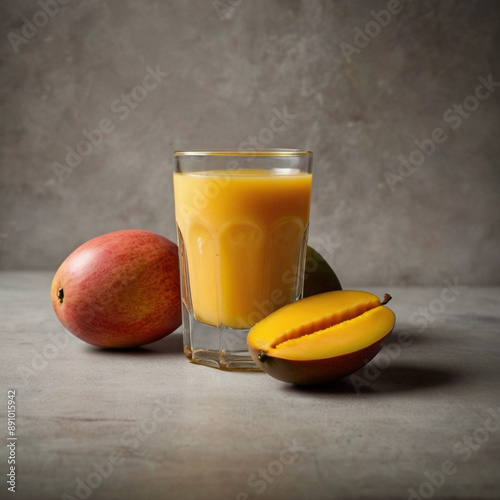 juice and fruits Generated by Ai 