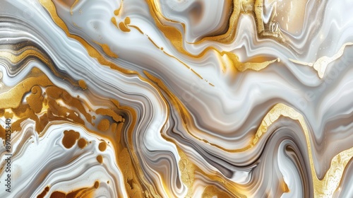 gradient blue dynamic lines background generated-ai